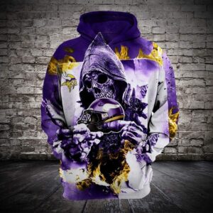 Minnesota Vikings 3D Printed Hoodie/Zipper Hoodie - caabfccbfdcc