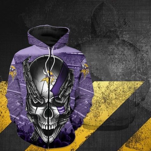 Minnesota Vikings Meta Skull 3d Hoodie For Men For Women All Over Printed Hoodie - 6f16c0517b4d Minnesota Vikings Meta Skull 3d Hoodie For Men For Women All Over Printed Hoodie - 6f16c0517b4d