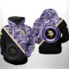 Minnesota Vikings NFL Camo Team 3D Printed Hoodie/Zipper Hoodie - 7c15b8167645