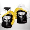 Minnesota Vikings NFL Skull Punisher Team 3D Printed Hoodie/Zipper Hoodie - 1c5694028ef0