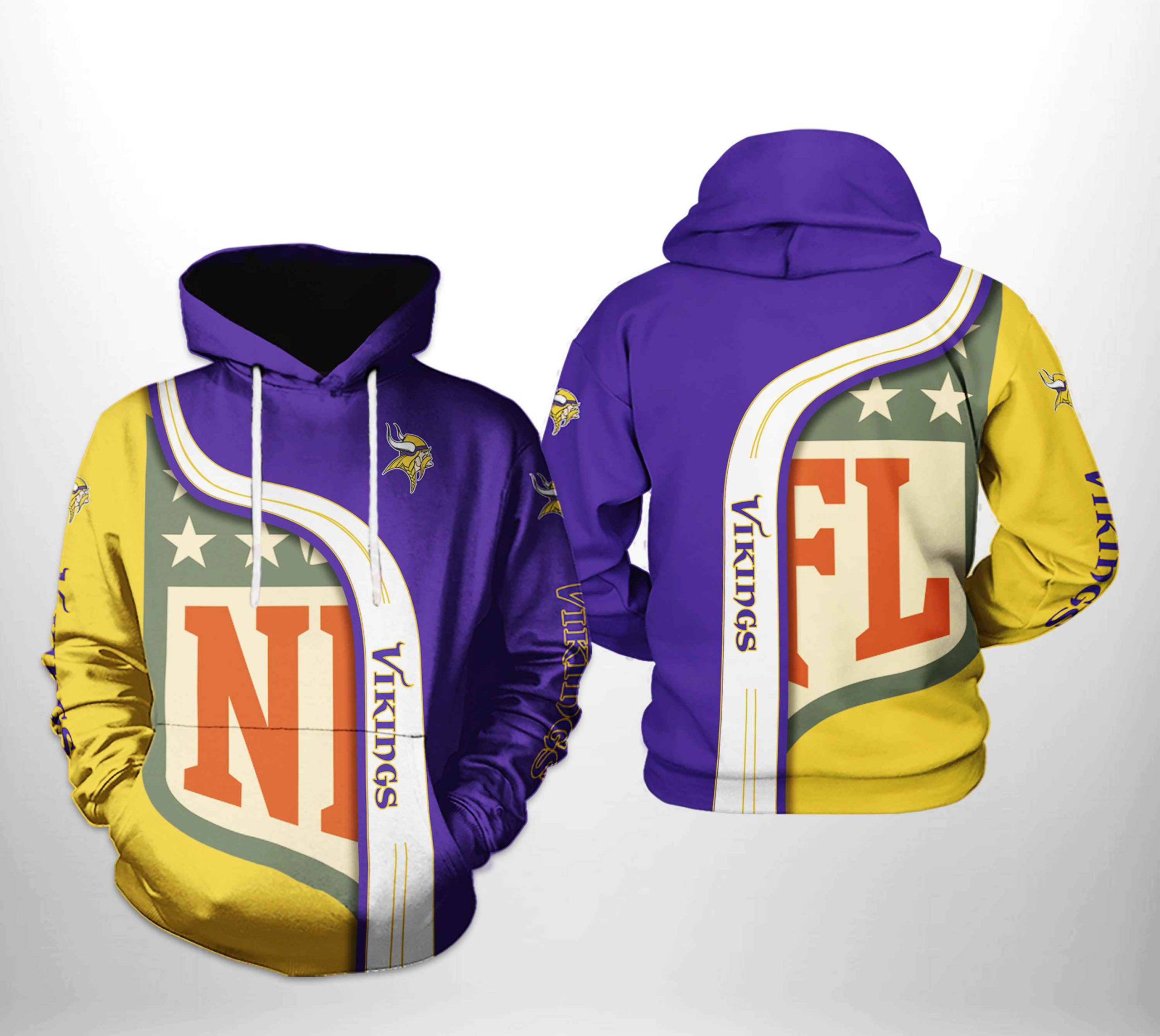 Minnesota Vikings NFL Team 3D Printed Hoodie/Zipper Hoodie - 46571377000f Minnesota Vikings NFL Team 3D Printed Hoodie/Zipper Hoodie - 46571377000f