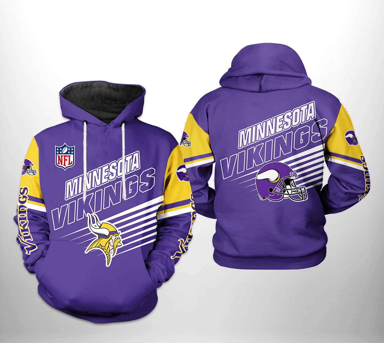 Minnesota Vikings NFL Team 3D Printed Hoodie/Zipper Hoodie - 4d664a0d93d8 Minnesota Vikings NFL Team 3D Printed Hoodie/Zipper Hoodie - 4d664a0d93d8