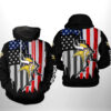 Minnesota Vikings NFL US Flag Team 3D Printed Hoodie/Zipper Hoodie - 51ab7936f9b8