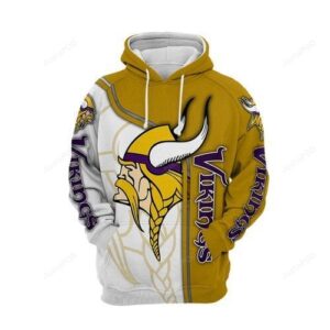 Minnesota Vikings Nfl Football Gold 3d Hoodie For Men For Women Minnesota Vikings All Over Printed Hoodie. Minnesota Vikings 3d Full Printing Shirt - aac77d287a6a