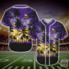 Minnesota Vikings Nfl Palm Tree Baseball Jersey