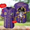 Minnesota Vikings Nfl Personalized Baseball Jersey Shirt