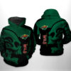 Minnesota Wild NHL Skull 3D Printed Hoodie/Zipper Hoodie - 31305f882134