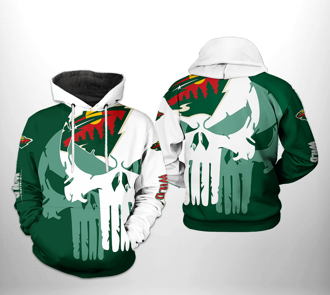 Minnesota Wild NHL Team Skull 3D Printed Hoodie/Zipper Hoodie - bf32c01f8738 Minnesota Wild NHL Team Skull 3D Printed Hoodie/Zipper Hoodie - bf32c01f8738