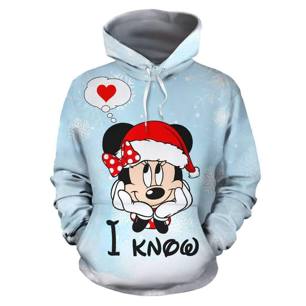 Minnie I Know 3D Printed Hoodie/Zipper Hoodie - ba5285f411ab Minnie I Know 3D Printed Hoodie/Zipper Hoodie - ba5285f411ab