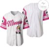 Minnie Mouse Disney Gift Baseball Jersey