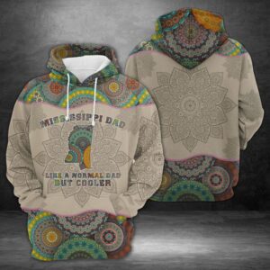 Mississippi Dad 3D Printed Hoodie/Zipper Hoodie - 375de091387b