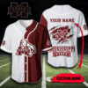 Mississippi State Bulldogs Custom Name Baseball Jersey