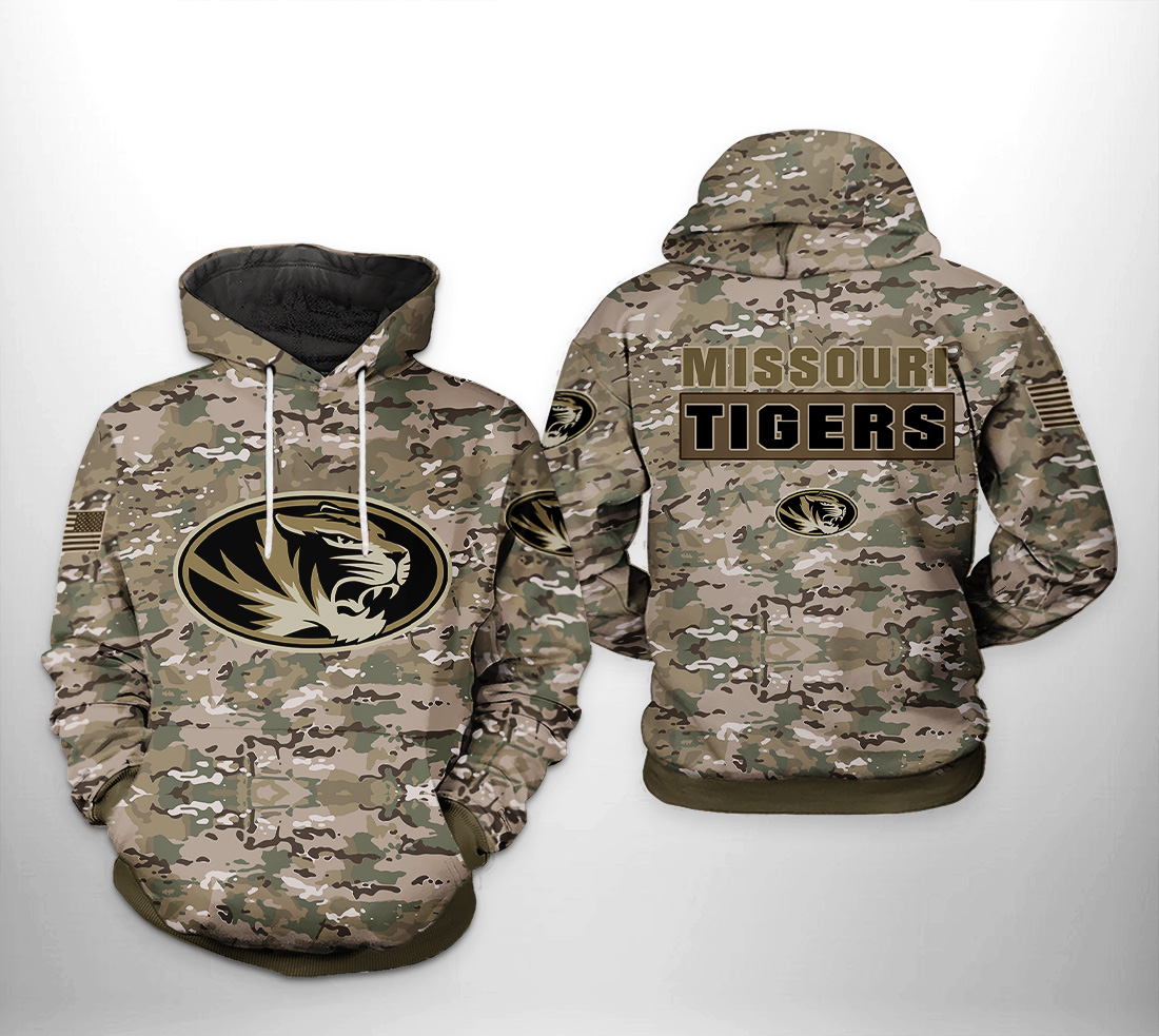 Missouri Tigers NCAA Camo Veteran 3D Printed Hoodie/Zipper Hoodie - d4a8ae36ad58 Missouri Tigers NCAA Camo Veteran 3D Printed Hoodie/Zipper Hoodie - d4a8ae36ad58