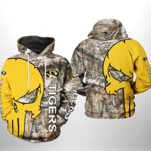 Missouri Tigers NCAA Camo Veteran Hunting 3D Printed Hoodie/Zipper Hoodie - 0055640fa4c9