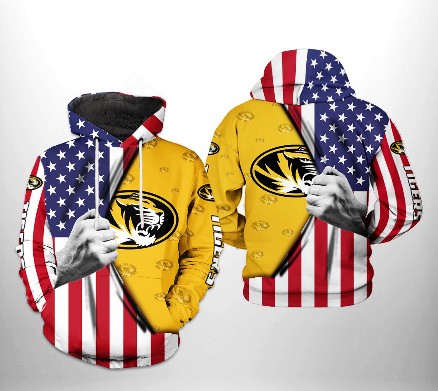 Missouri Tigers NCAA US Flag 3D Printed Hoodie/Zipper Hoodie - 42a7fd81ef87 Missouri Tigers NCAA US Flag 3D Printed Hoodie/Zipper Hoodie - 42a7fd81ef87