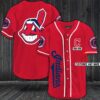 Mlb Cleveland Indians Custom Name Baseball Jersey Shirt