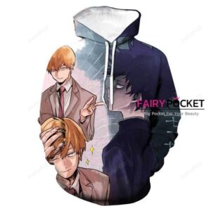 Mob Psycho 100 Arataka Reigen Shigeo Kageyama 3D Hoodie For Men Women All Over 3D Printed Hoodie ï¿½ C - ea3a1a988802