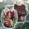 Mobile Suit Gundam Sinanju 3D Hoodie All Over Print Hoodie4178 - 517dddc50602