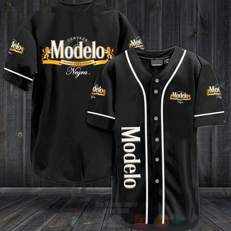 Modelo Negra Baseball Jersey Shirt Modelo Negra Baseball Jersey Shirt