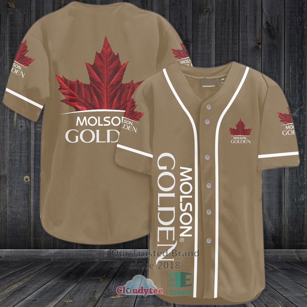 Molson Golden Baseball Jersey Shirt Molson Golden Baseball Jersey Shirt