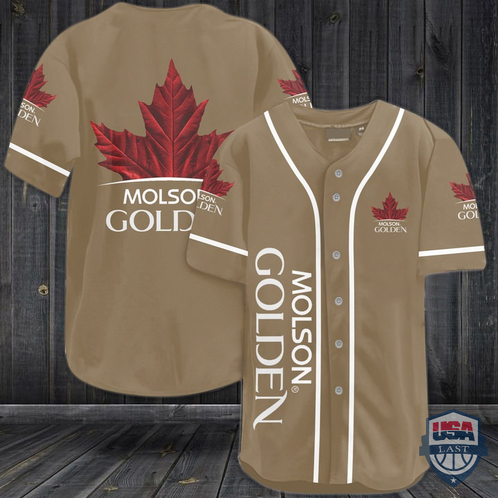 Molson Golden Baseball Jersey Shirt Molson Golden Baseball Jersey Shirt