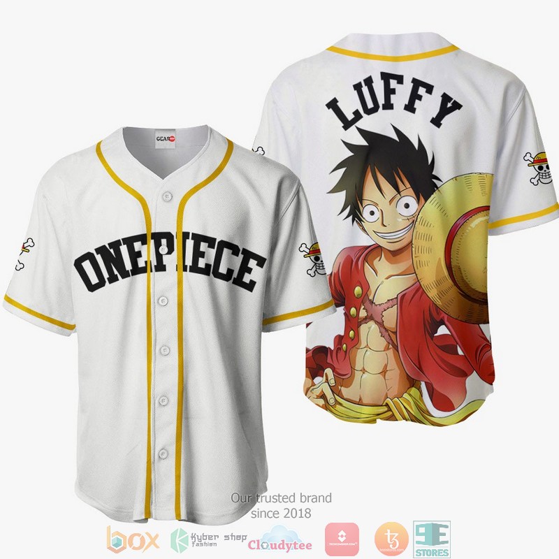 Monkey D Luffy One Piece Baseball Jersey Monkey D Luffy One Piece Baseball Jersey