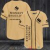 Monkey Shoulder Play With Your Whisky Baseball Jersey