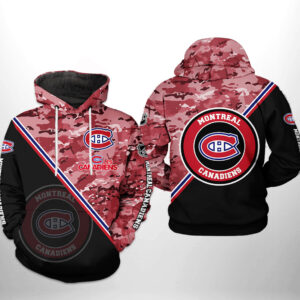 Montr?al Canadiens NHL Camo Team 3D Printed Hoodie/Zipper Hoodie - 6a87e8b72ae6