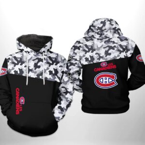 Montr?al Canadiens NHL Camo Veteran 3D Printed Hoodie/Zipper Hoodie - abd66a47c465
