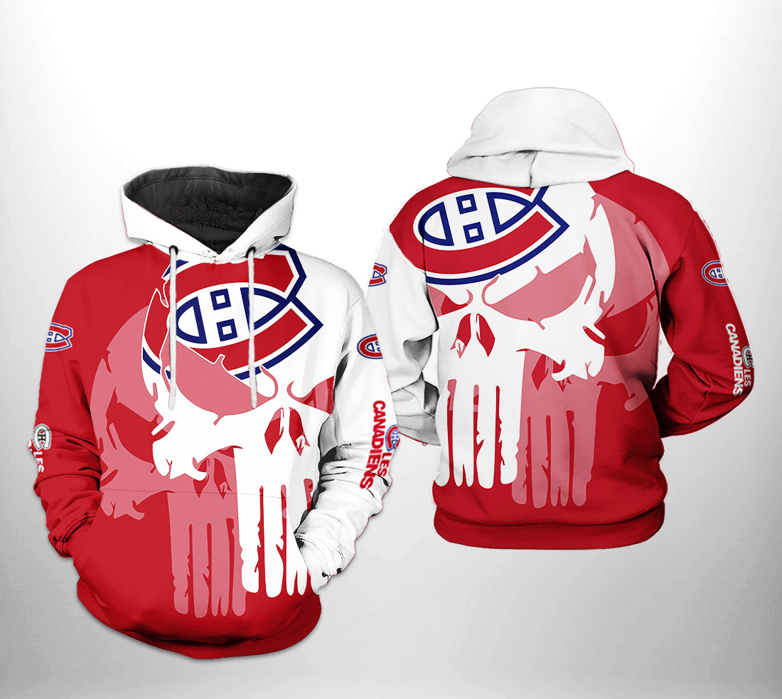 Montr?al Canadiens NHL Team Skull 3D Printed Hoodie/Zipper Hoodie - 14856f293db7 Montr?al Canadiens NHL Team Skull 3D Printed Hoodie/Zipper Hoodie - 14856f293db7
