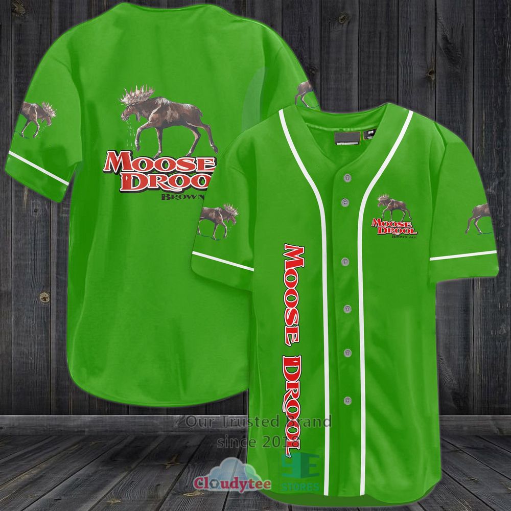 Moose Drool Baseball Jersey Shirt Moose Drool Baseball Jersey Shirt