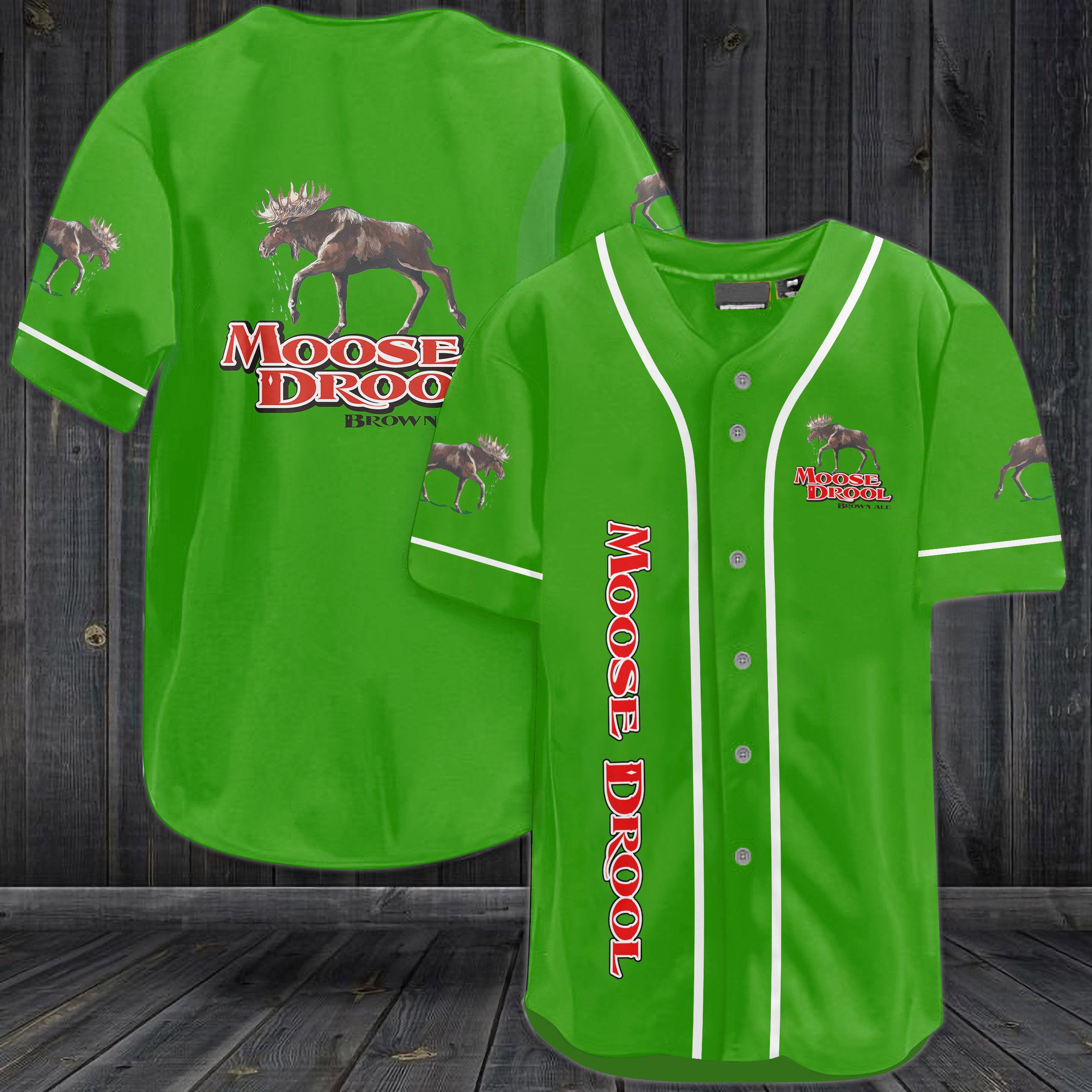 Moose Drool Baseball Jersey Moose Drool Baseball Jersey