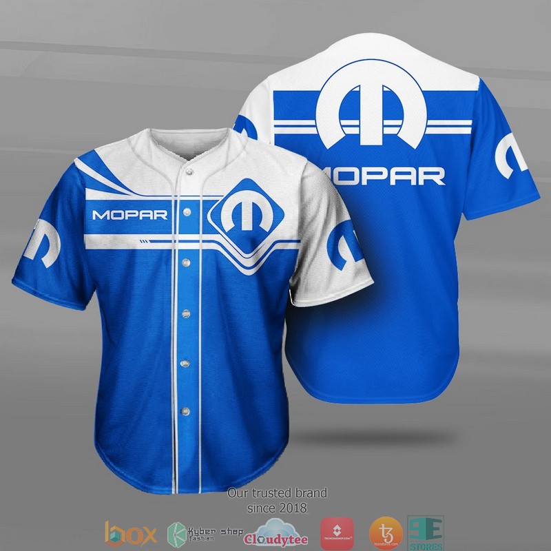 Mopar Car Motor Baseball Jersey Mopar Car Motor Baseball Jersey
