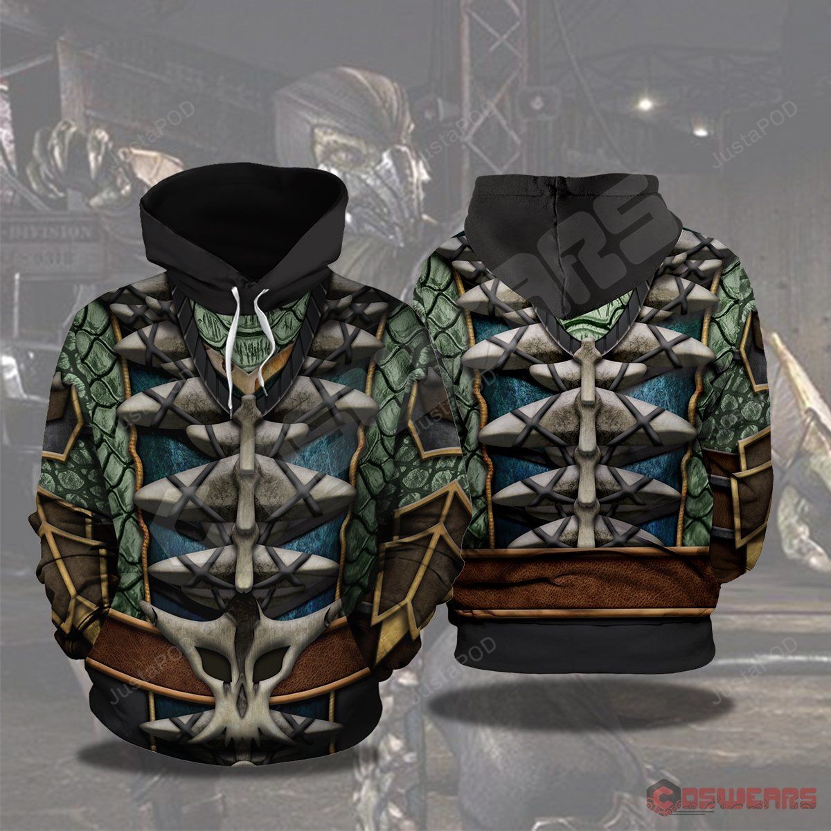 Mortal Kombat � Reptile Pullover 3D Hoodie For Men Women All Over 3D Printed Hoodie - 41ec4292ce9a Mortal Kombat � Reptile Pullover 3D Hoodie For Men Women All Over 3D Printed Hoodie - 41ec4292ce9a