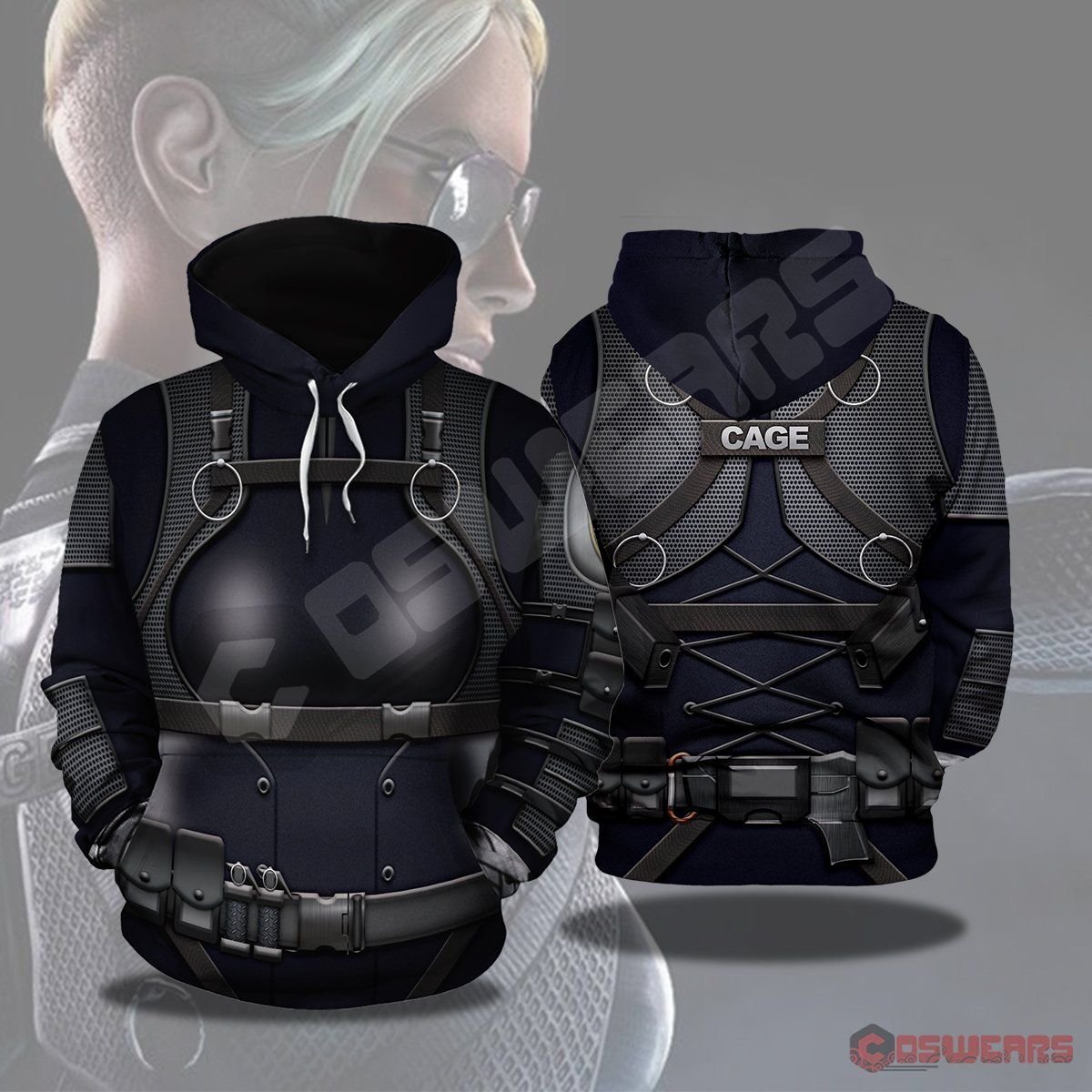 Mortal Kombat � Cassie Cage Pullover 3D Hoodie For Men Women All Over 3D Printed Hoodie - cc6b5aadd084 Mortal Kombat � Cassie Cage Pullover 3D Hoodie For Men Women All Over 3D Printed Hoodie - cc6b5aadd084
