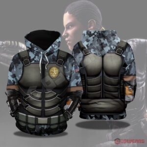Mortal Kombat ï¿½ Jacqui Briggs Pullover 3D Hoodie For Men Women All Over 3D Printed Hoodie - 8b315f3124c6