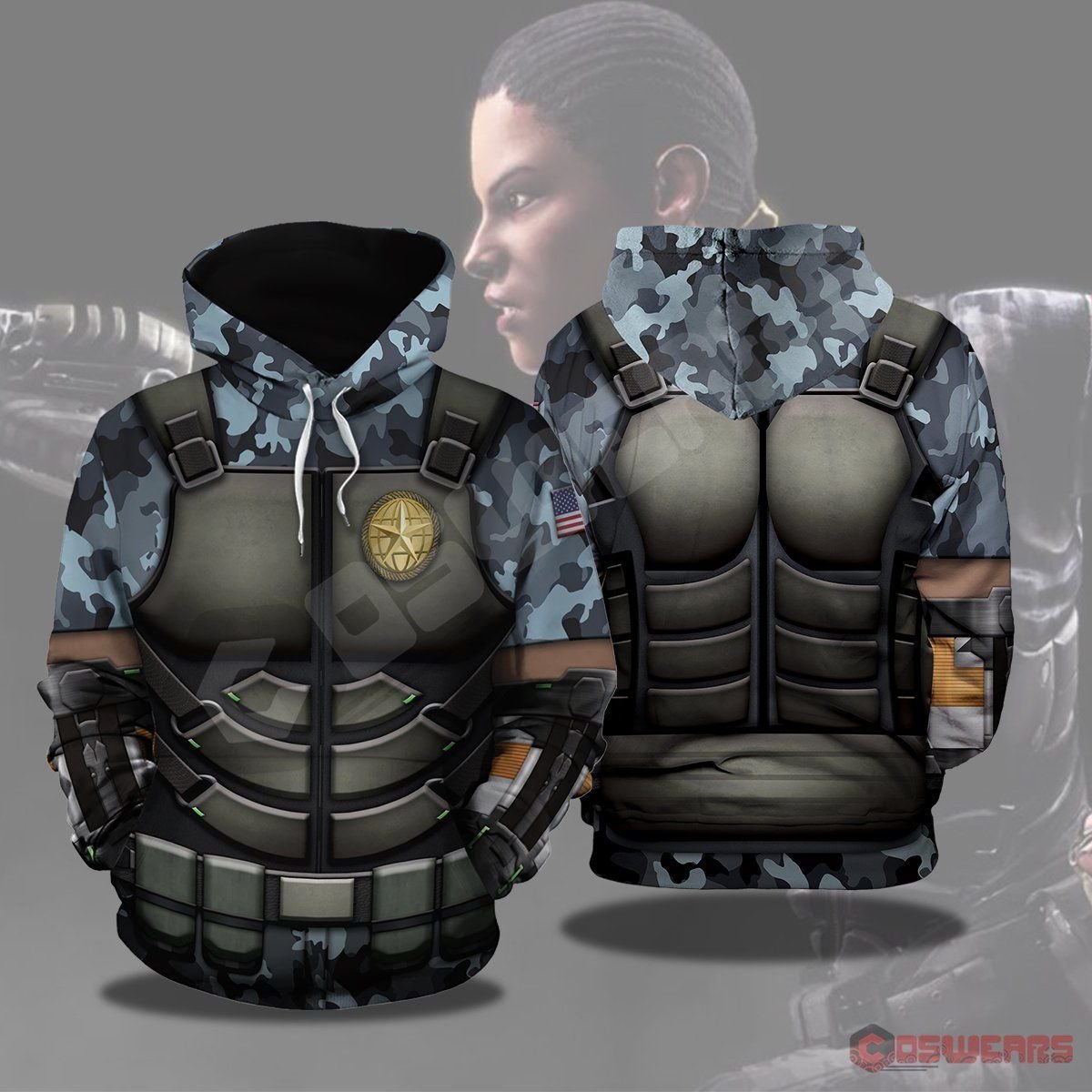 Mortal Kombat � Jacqui Briggs Pullover 3D Hoodie For Men Women All Over 3D Printed Hoodie - 8b315f3124c6 Mortal Kombat � Jacqui Briggs Pullover 3D Hoodie For Men Women All Over 3D Printed Hoodie - 8b315f3124c6
