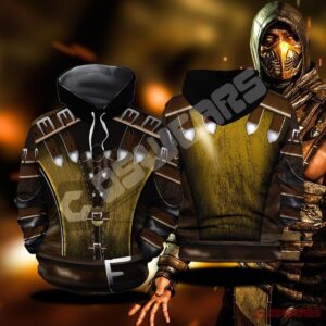 Mortal Kombat ï¿½ Scorpion Pullover 3D Hoodie For Men Women All Over 3D Printed Hoodie - 8863ff72b1f5