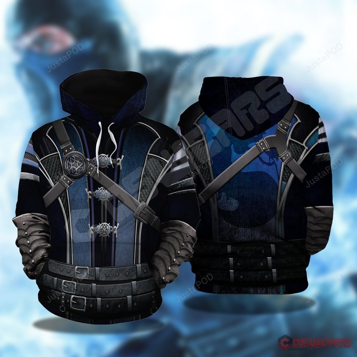 Mortal Kombat � Sub Zero Pullover 3D Hoodie For Men Women All Over 3D Printed Hoodie - 04e64b866725 Mortal Kombat � Sub Zero Pullover 3D Hoodie For Men Women All Over 3D Printed Hoodie - 04e64b866725