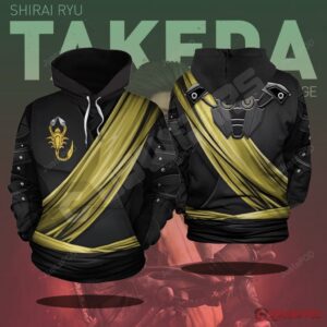 Mortal Kombat ï¿½ Takeda Pullover 3D Hoodie For Men Women All Over 3D Printed Hoodie - a27af2fe8176