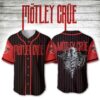 Mötley Crüe Baseball Jersey Shirt