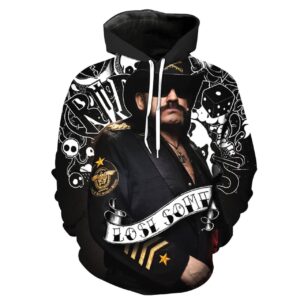 Motorhead 3D Printed Hoodie/Zipper Hoodie - 5526894c4cfd