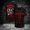Motorhead Custom Name Baseball Jersey Shirt