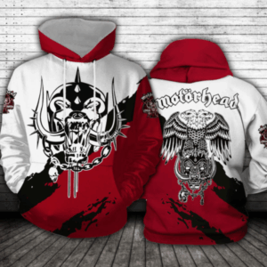 Motorhead Logo Motorhead All Over Printed 3D Hoodie Sweatshirt - eb78fbda71e1