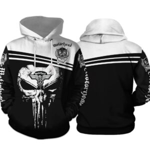 Motorhead Lovers Heavy Metal Hard Rock Punisher 3D Printed Hoodie/Zipper Hoodie - 199000000