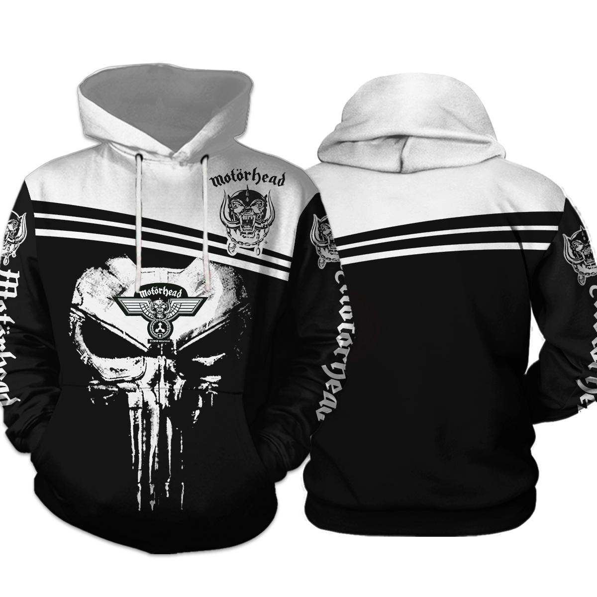 Motorhead Lovers Heavy Metal Hard Rock Punisher 3D Printed Hoodie/Zipper Hoodie - 199000000 Motorhead Lovers Heavy Metal Hard Rock Punisher 3D Printed Hoodie/Zipper Hoodie - 199000000