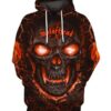 Mot?rhead Lava Skull 3D Printed Hoodie/Zipper Hoodie - eaeace99486e