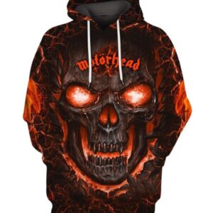 Mot?rhead Lava Skull 3D Printed Hoodie/Zipper Hoodie - eaeace99486e