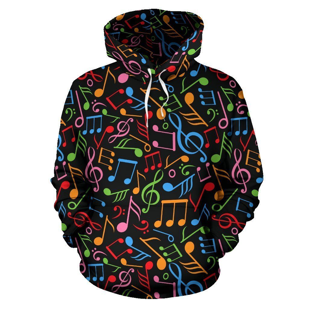 Music Note Colorful Themed Print Pullover 3D Hoodie For Men Women All Over 3D Printed Hoodie - f56e571cc71f Music Note Colorful Themed Print Pullover 3D Hoodie For Men Women All Over 3D Printed Hoodie - f56e571cc71f