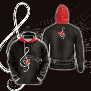 Music Passion Unisex 3D Hoodie All Over Print Hoodie2907 - 1158a03aaa7c